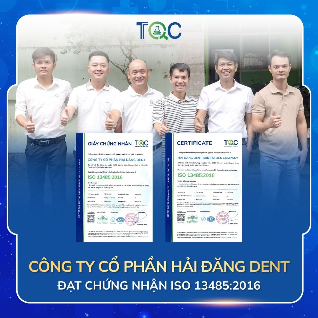 hai dang dat chung nhan