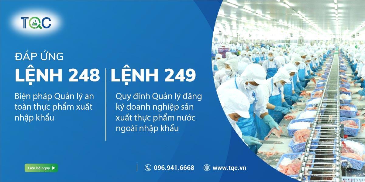 Mã số xuất khẩu sang Trung Quốc theo lệnh 248, lệnh 249 | TQC CGLOBAL