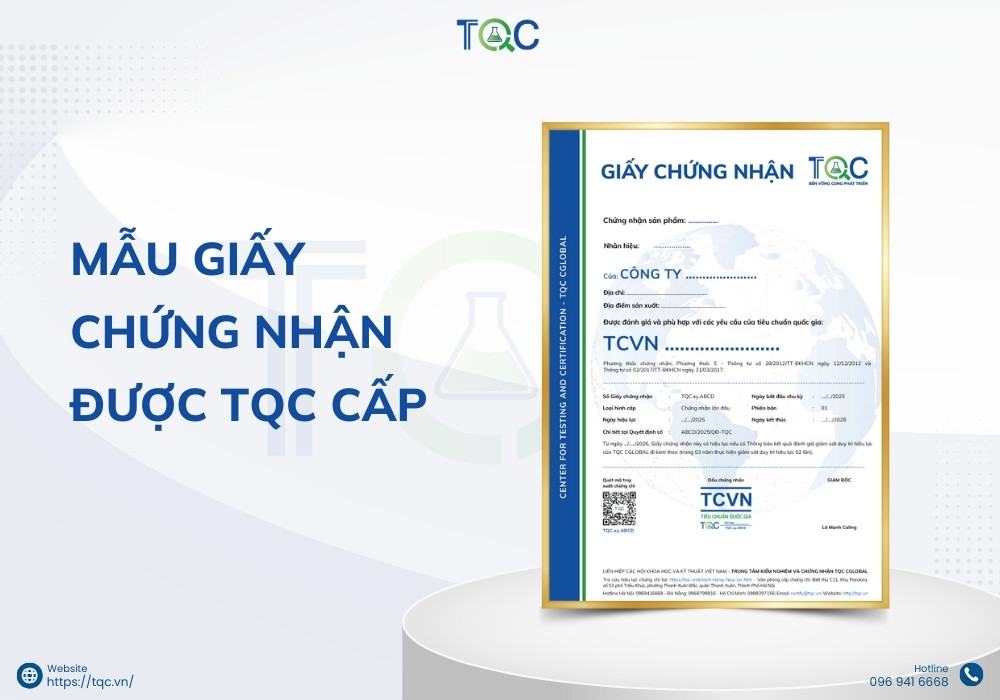 Mau giay hop chuan cua TQC